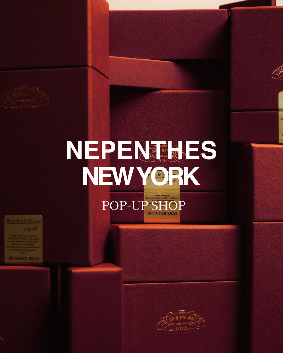 Holiday 2025 : NEPENTHES New York pop-up & Holiday Exclusive Item